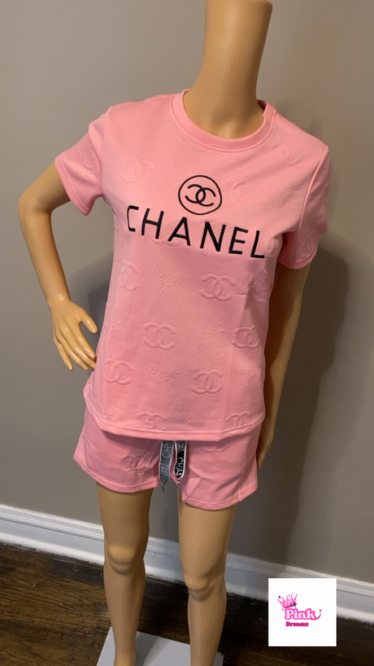 Think Pink Short Set