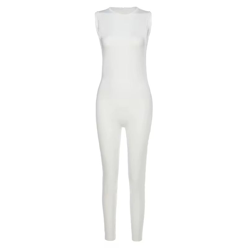 On The Go Jumpsuit (White)