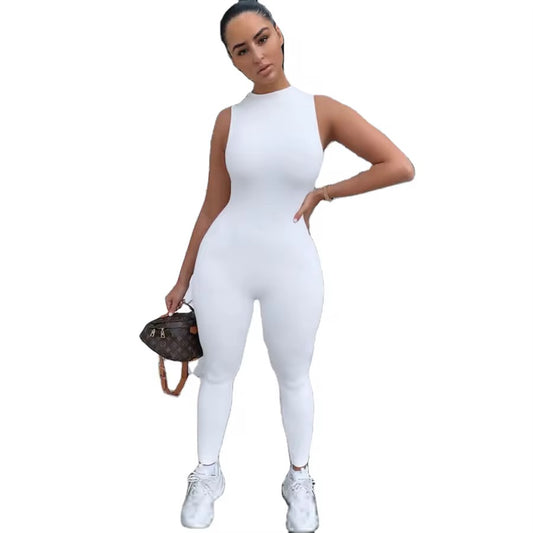 On The Go Jumpsuit (White)